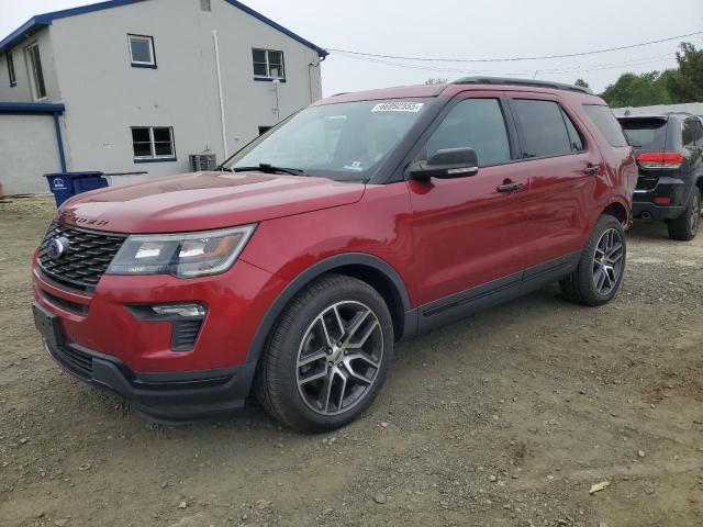 FORD EXPLORER S 2019 with VIN 1FM5K8GT2KGB16448 - Photo from auction