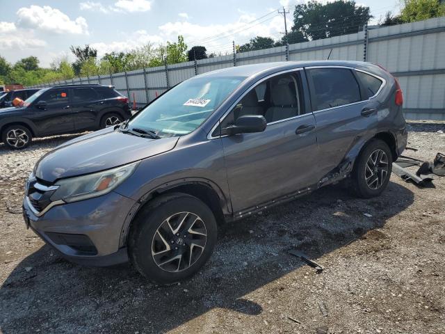 Photo 1 from auction – 2016 HONDA CR-V SE with VIN 2HKRM4H41GH726151