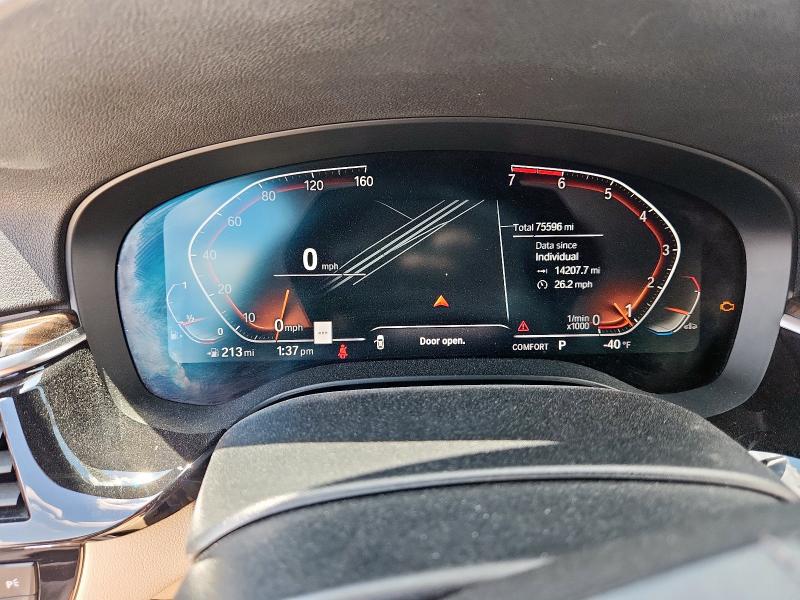 Photo 9 from auction – 2021 BMW 530 I with VIN WBA53BH02MCH38268