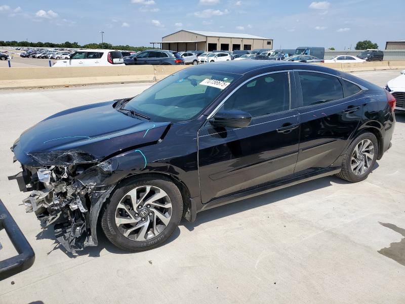 HONDA CIVIC EX 2018 with VIN 19XFC2F77JE039761 - Photo from auction