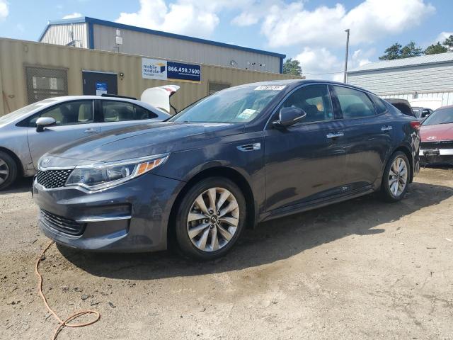 KIA OPTIMA EX 2018 with VIN 5XXGU4L37JG196485 - Photo from auction