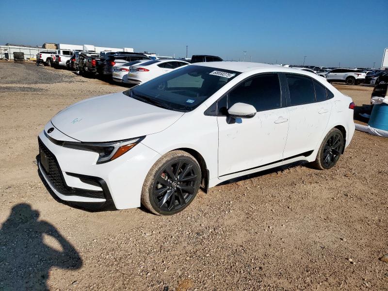 TOYOTA COROLLA SE 2023 with VIN 5YFS4MCE5PP158314 - Photo from auction
