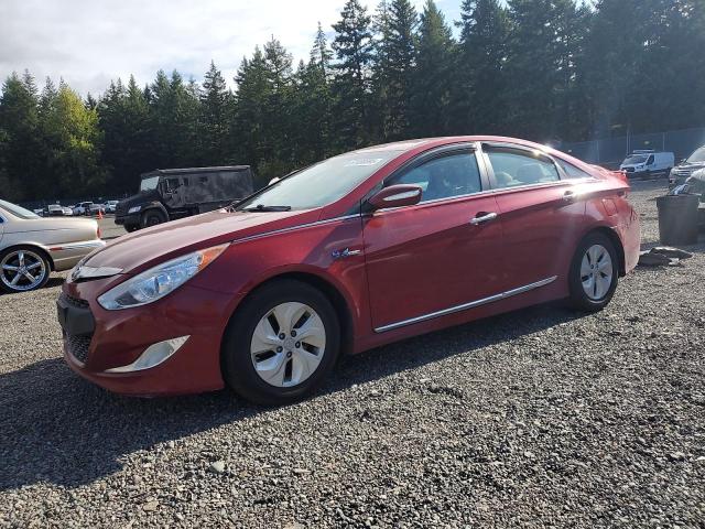 HYUNDAI SONATA HYB 2015 with VIN KMHEC4A43FA128379 - Photo from auction