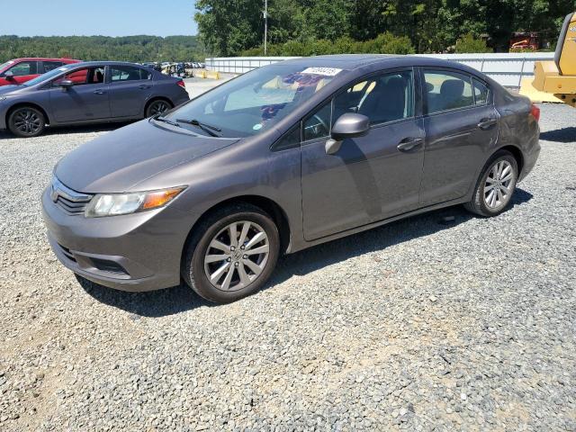 HONDA CIVIC EXL 2012 with VIN 19XFB2F90CE044680 - Photo from auction