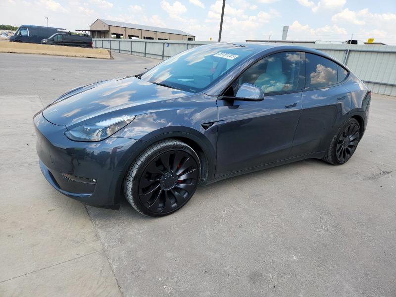 TESLA MODEL Y 2023 with VIN 7SAYGDEF0PF902259 - Photo from auction