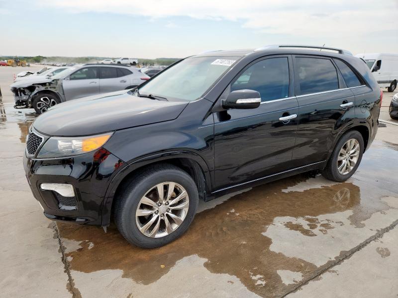 KIA SORENTO SX 2012 with VIN 5XYKW4A23CG235053 - Photo from auction
