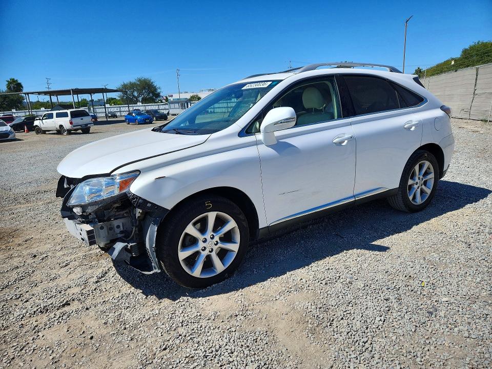 LEXUS RX 2011 with VIN 2T2ZK1BA8BC041543 - Photo from auction