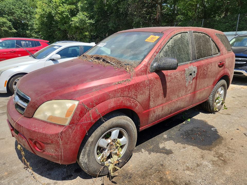 KIA SORENTO 2009 with VIN KNDJD735195889710 - Photo from auction