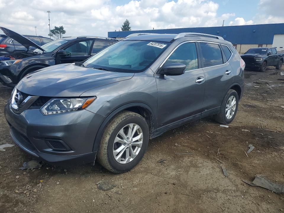 NISSAN ROGUE 2016 with VIN 5N1AT2MV3GC893881 - Photo from auction