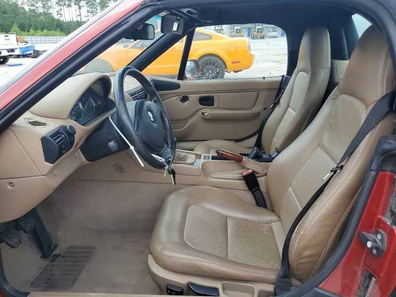 Photo 7 from auction – 2000 BMW Z3 with VIN 4USCH9342YLF87804