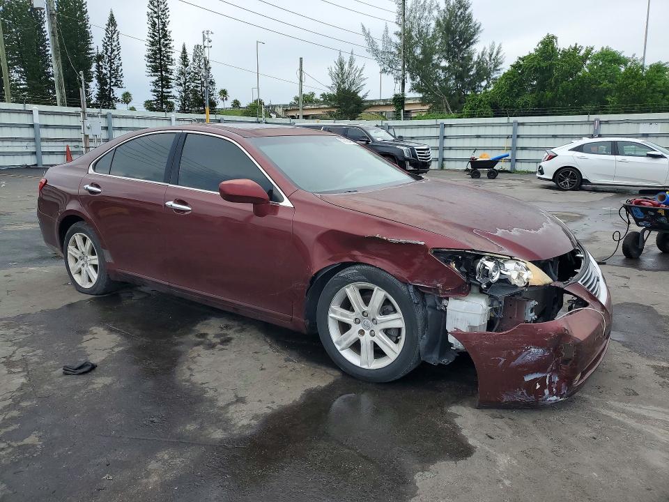 Photo 4 from auction – 2008 LEXUS ES with VIN JTHBJ46G182233191