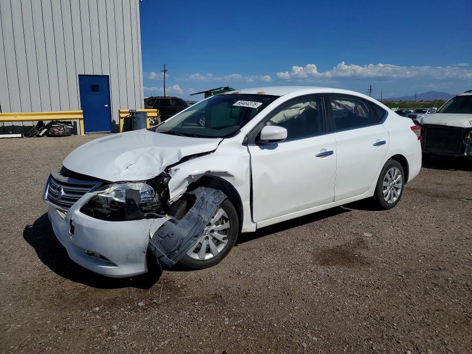 NISSAN SENTRA 2015 with VIN 3N1AB7AP6FY347787 - Photo from auction