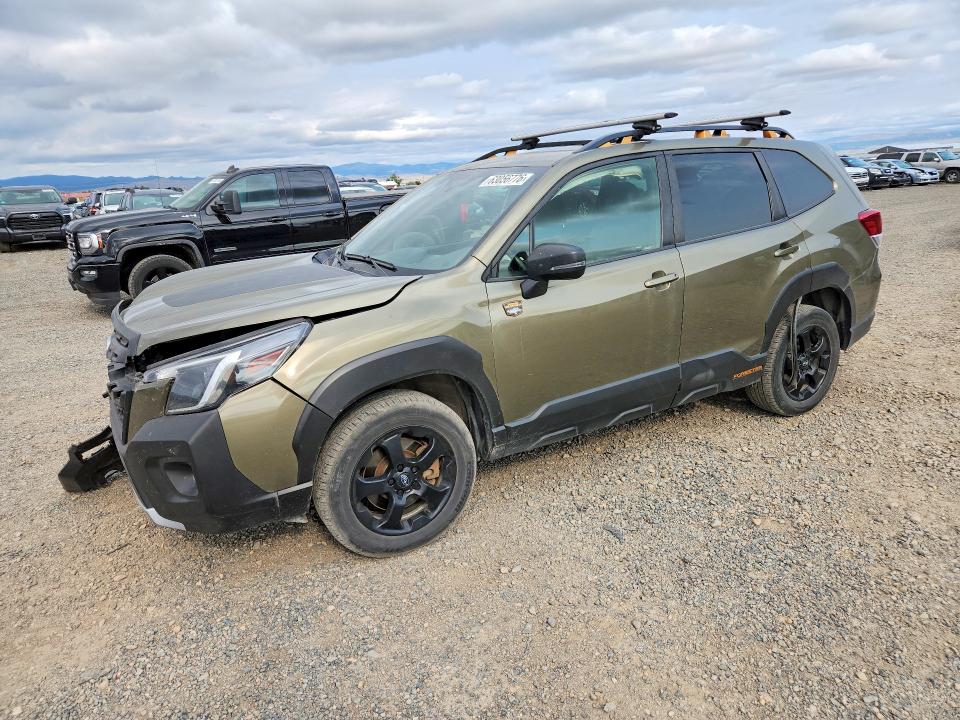 SUBARU FORESTER 2022 with VIN JF2SKAMC3NH400450 - Photo from auction