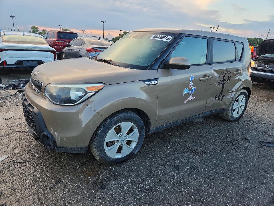 KIA SOUL 2016 with VIN KNDJN2A21G7270552 - Photo from auction