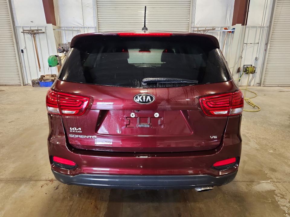 Photo 6 from auction – 2020 KIA SORENTO with VIN 5XYPGDA53LG613837