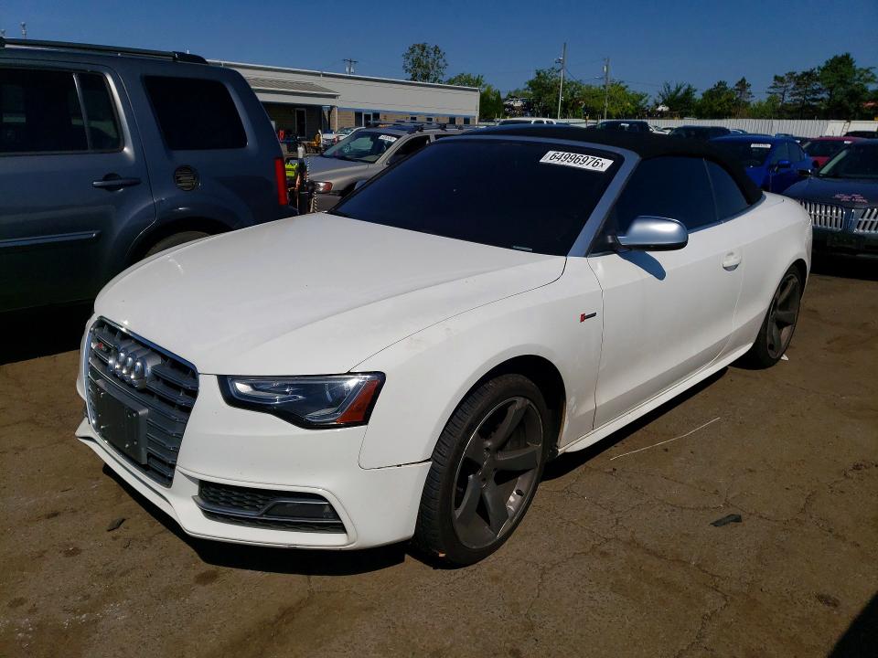 AUDI S5 2015 with VIN WAUCGAFH3FN009876 - Photo from auction