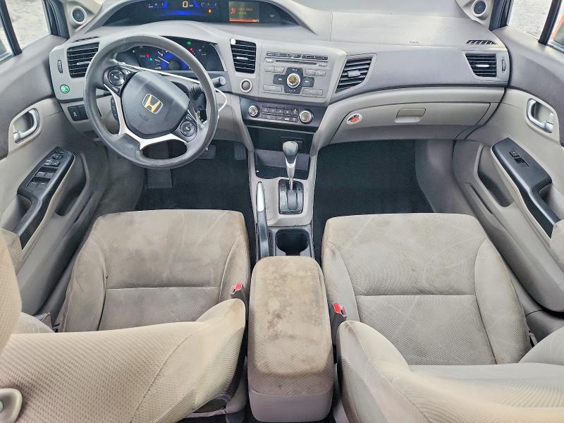 Photo 8 from auction – 2012 HONDA CIVIC with VIN 19XFB2F82CE058703