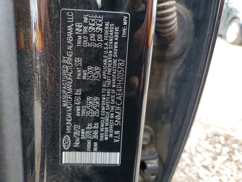 Photo 14 from auction – 2023 HYUNDAI TUCSON with VIN 5NMJFCAE4PH205782