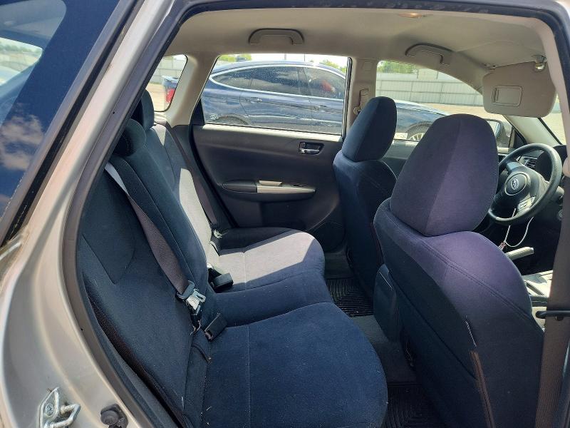 Photo 10 from auction – 2008 SUBARU IMPREZA with VIN JF1GH61658H810644