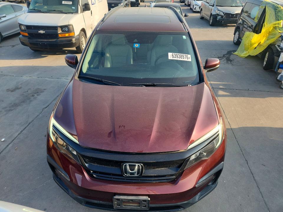Photo 5 from auction – 2022 HONDA PILOT with VIN 5FNYF5H28NB001247