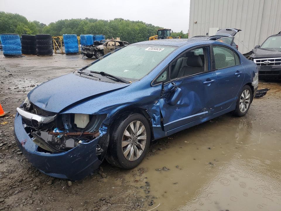 HONDA CIVIC 2010 with VIN 19XFA1F94AE017167 - Photo from auction