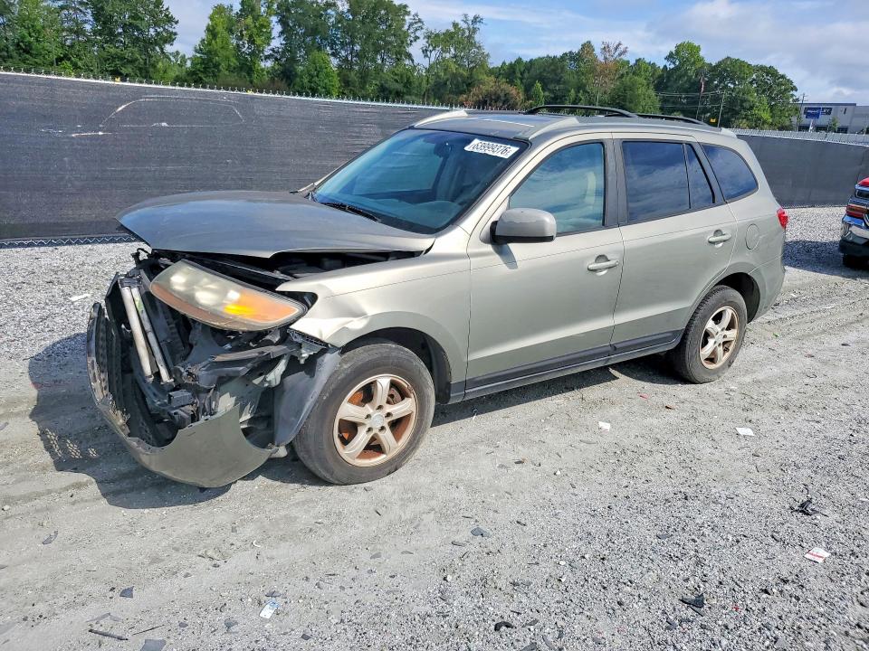 HYUNDAI SANTA FE 2007 with VIN 5NMSG13D37H125254 - Photo from auction