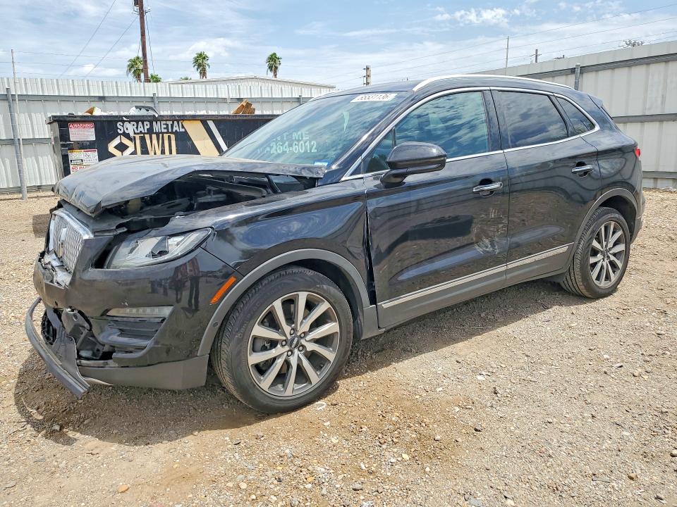 LINCOLN MKC 2019 с VIN 5LMCJ3D95KUL06264 - Снимка от търг