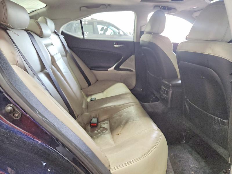 Photo 10 from auction – 2009 LEXUS IS with VIN JTHCK262495034582
