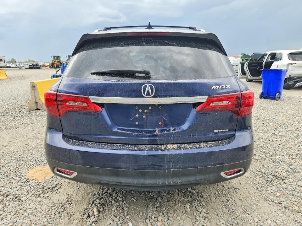 Photo 6 from auction – 2014 ACURA MDX with VIN 5FRYD4H45EB004655