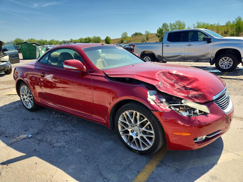 Photo 4 from auction – 2010 LEXUS SC with VIN JTHFN2EY8A9021602