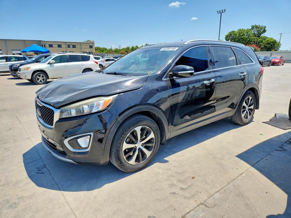 KIA SORENTO 2016 with VIN 5XYPH4A50GG101407 - Photo from auction