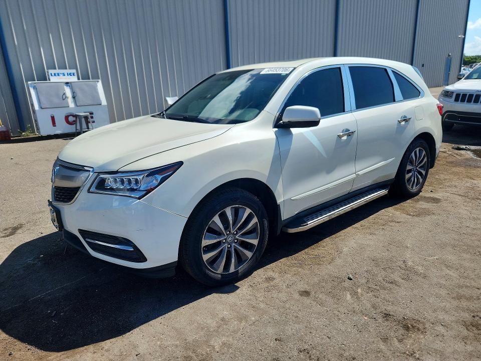 ACURA MDX 2015 with VIN 5FRYD4H49FB010279 - Photo from auction