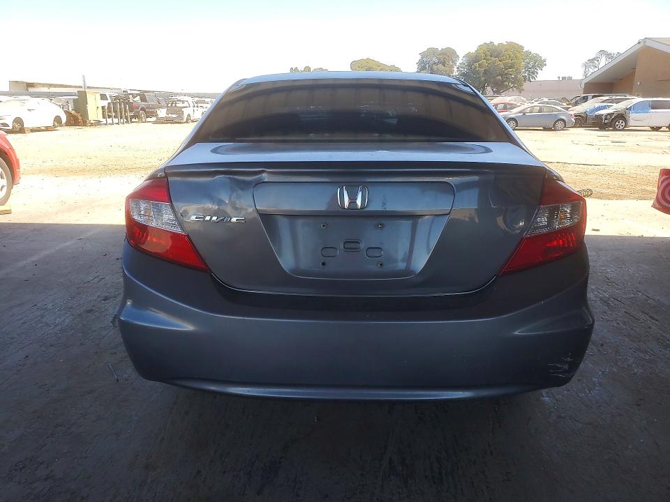 Photo 6 from auction – 2012 HONDA CIVIC with VIN 2HGFB2F51CH561618