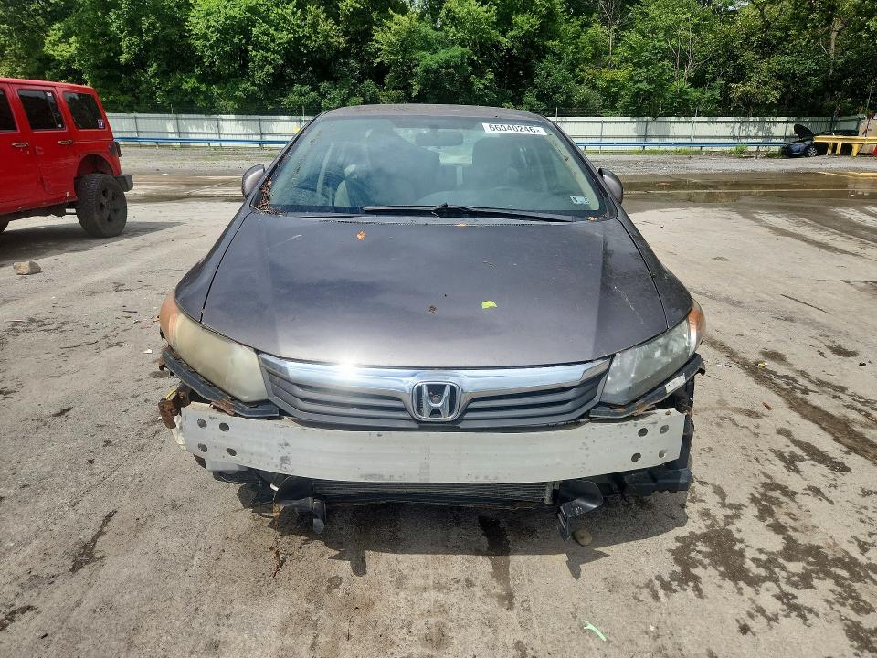 Photo 5 from auction – 2012 HONDA CIVIC with VIN 19XFB2F51CE370663
