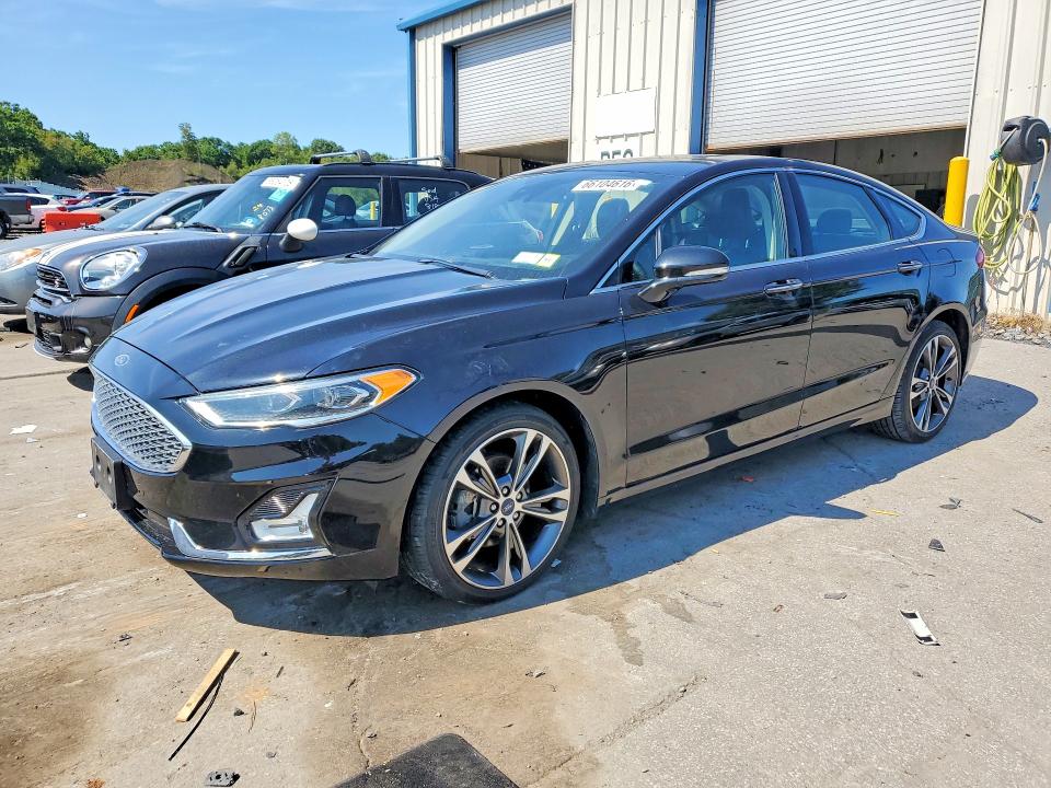 FORD FUSION 2019 with VIN 3FA6P0D93KR106711 - Photo from auction