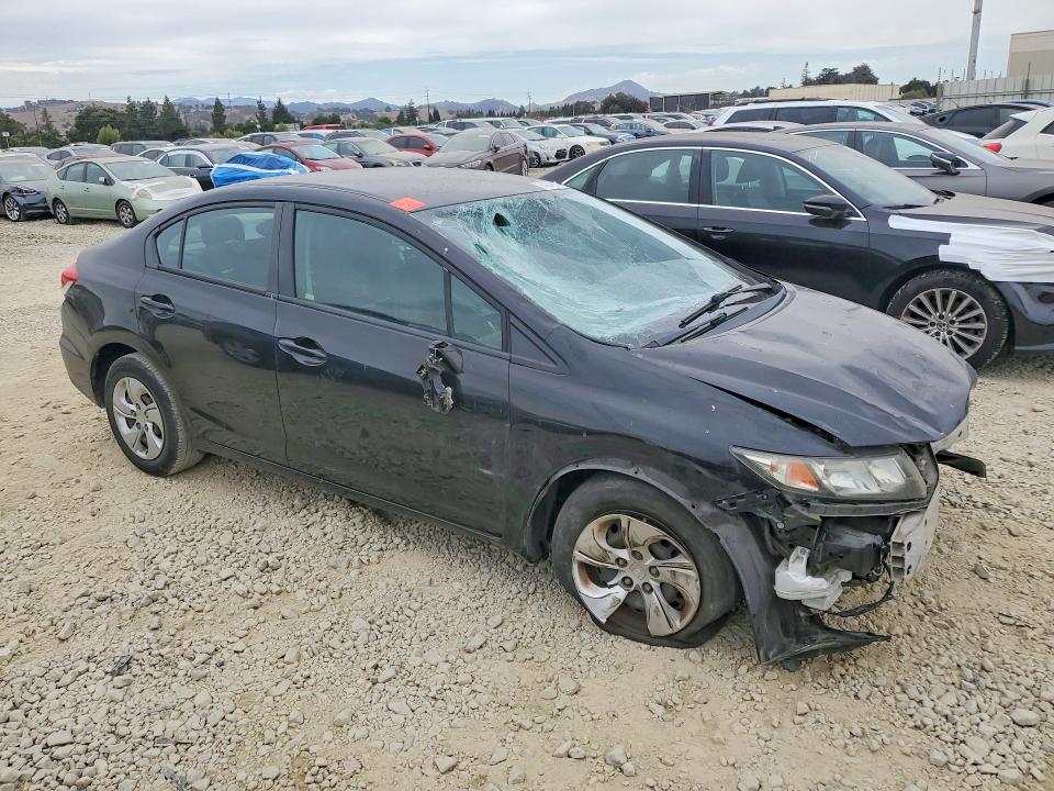 Photo 4 from auction – 2013 HONDA CIVIC with VIN 19XFB2F52DE216366