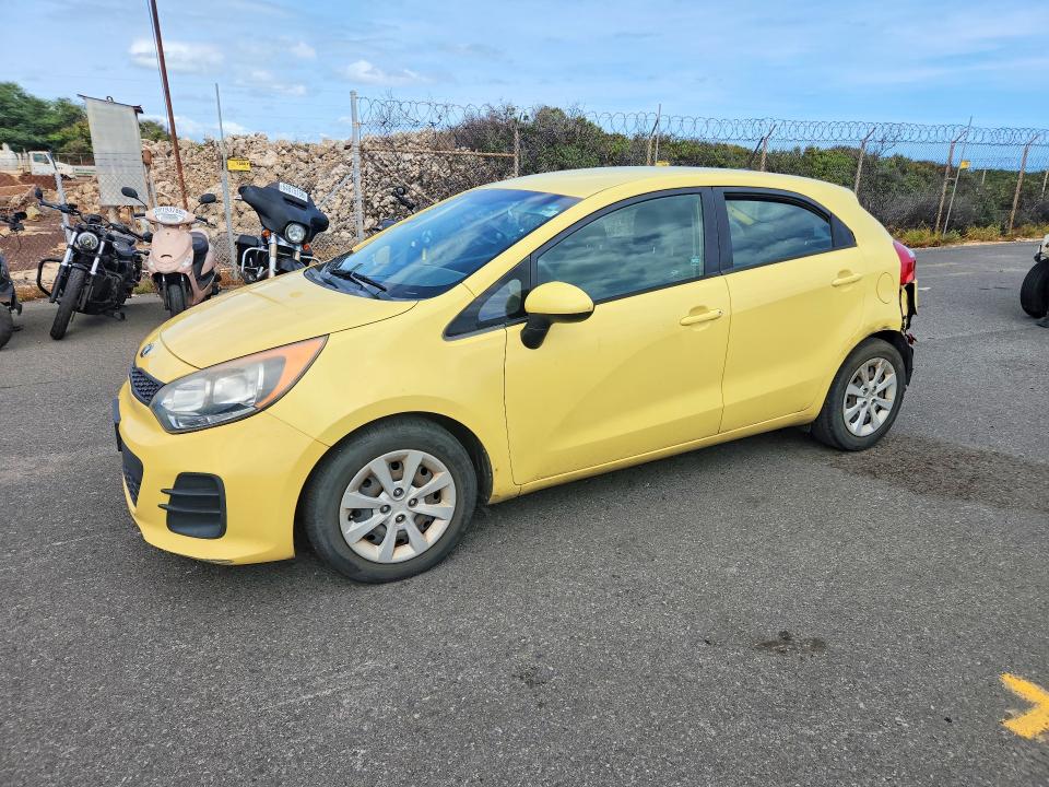 KIA RIO 2016 with VIN KNADM5A31G6647121 - Photo from auction