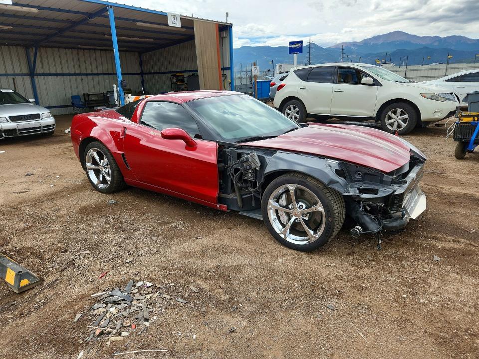 Photo 4 from auction – 2013 CHEVROLET CORVETTE with VIN 1G1YW2DW3D5104527