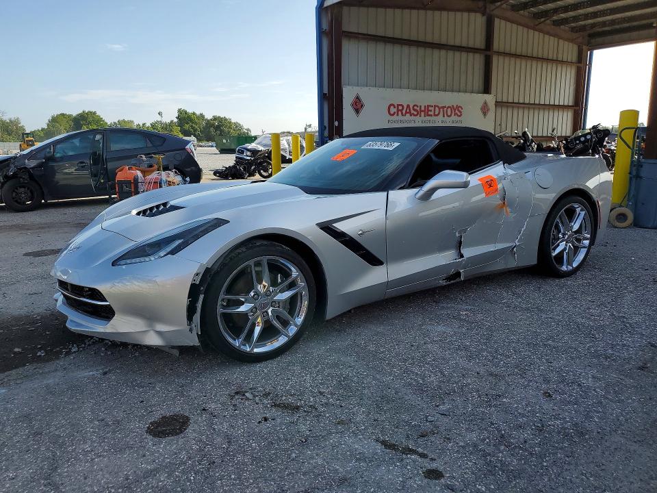 CHEVROLET CORVETTE 2018 with VIN 1G1YF3D7XJ5105006 - Photo from auction
