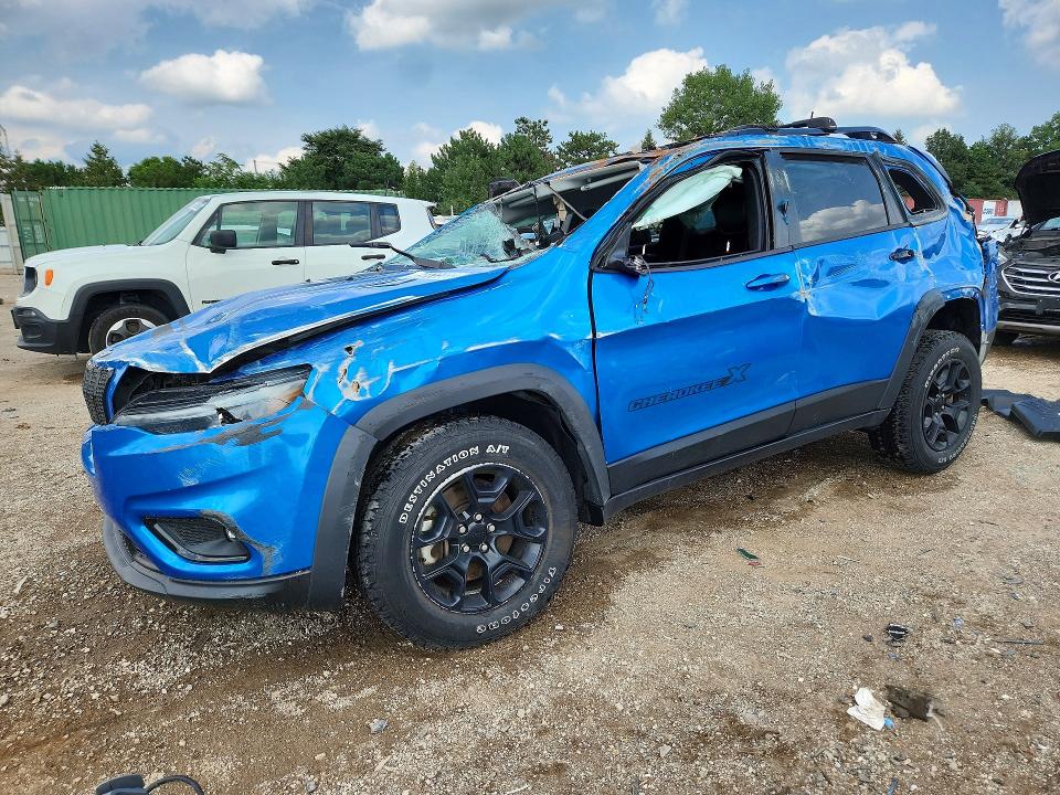 JEEP CHEROKEE 2022 with VIN 1C4PJMCX9ND526249 - Photo from auction