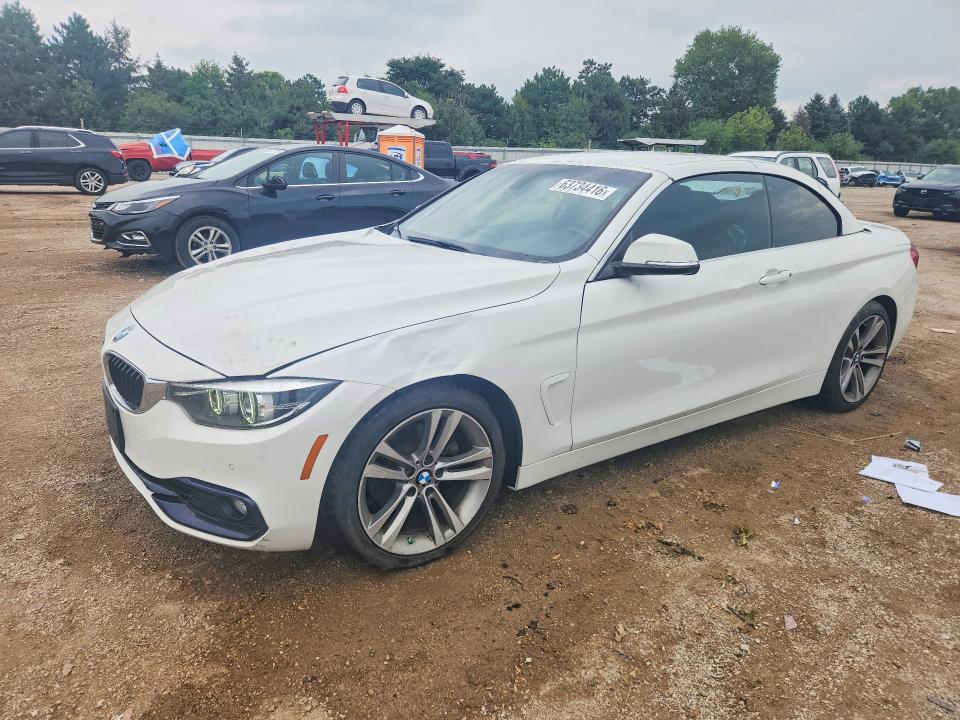 BMW 430I 2018 with VIN WBA4Z1C50JEC60634 - Photo from auction