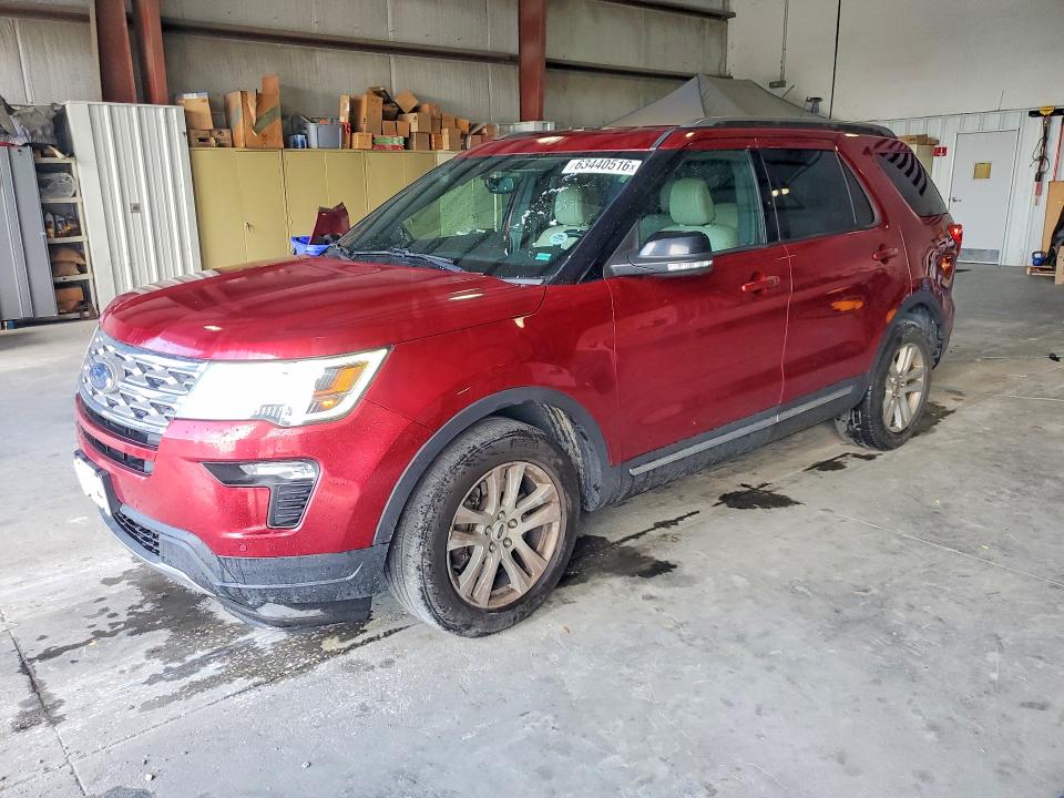 FORD EXPLORER 2018 with VIN 1FM5K7D86JGA76125 - Photo from auction