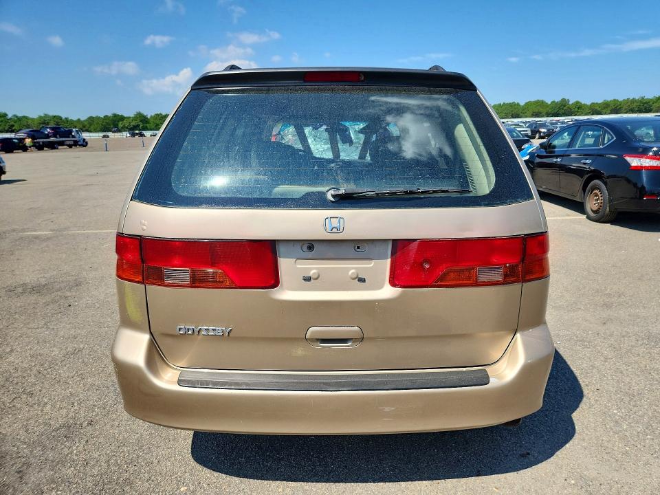 Photo 6 from auction – 2001 HONDA ODYSSEY with VIN 2HKRL18631H610413