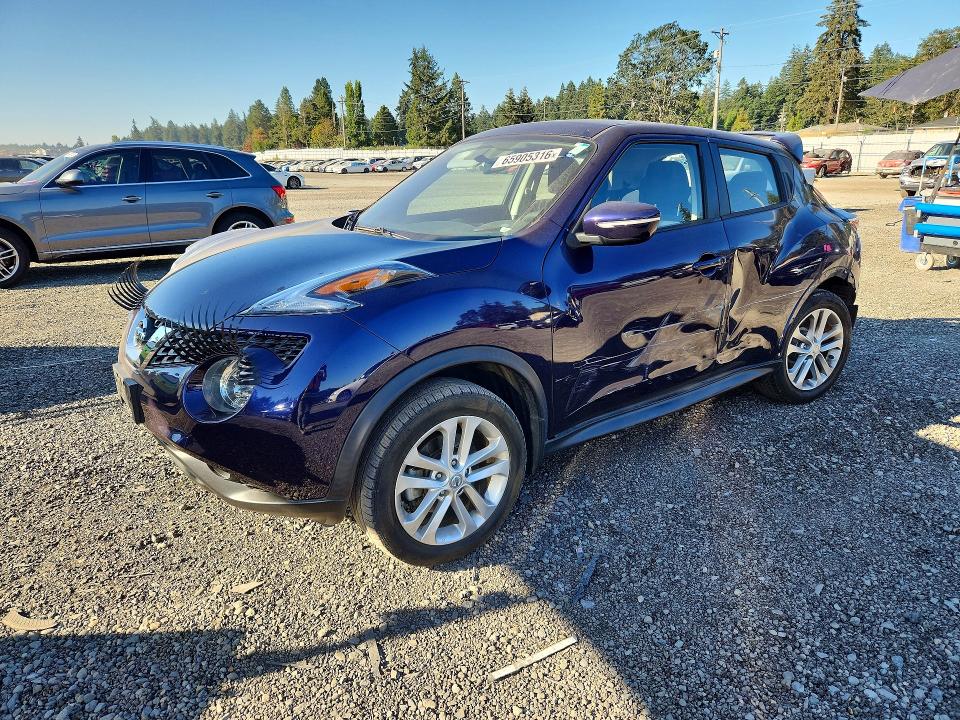 NISSAN JUKE 2017 with VIN JN8AF5MV8HT751240 - Photo from auction
