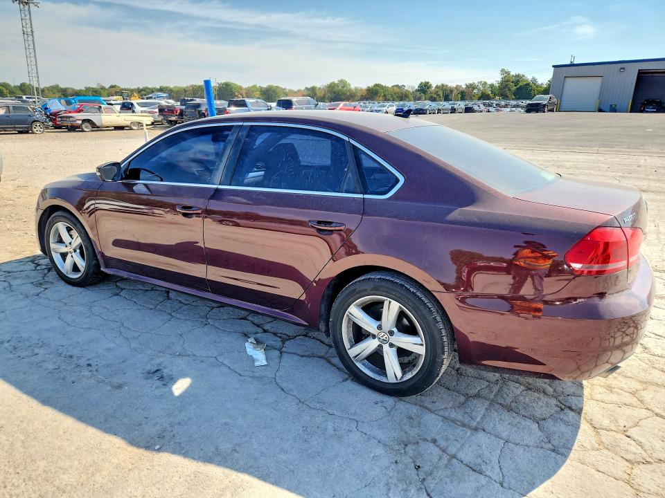 Photo 2 from auction – 2013 VOLKSWAGEN PASSAT with VIN 1VWBP7A38DC061118
