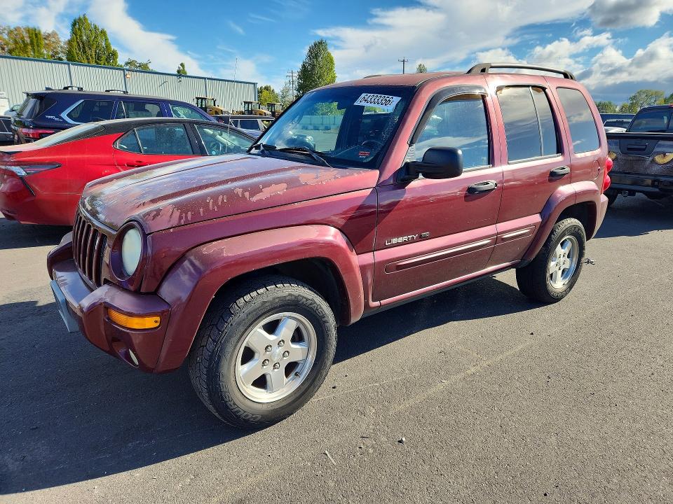 JEEP LIBERTY 2002 with VIN 1J4GL58KX2W270341 - Photo from auction
