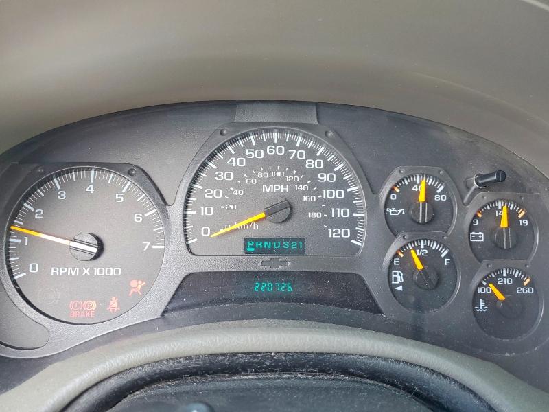 Photo 9 from auction – 2004 CHEVROLET TRAILBLAZER with VIN 1GNET16SX46118014