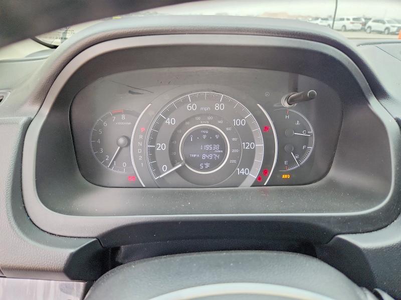 Photo 9 from auction – 2013 HONDA CR-V with VIN 5J6RM4H76DL077152