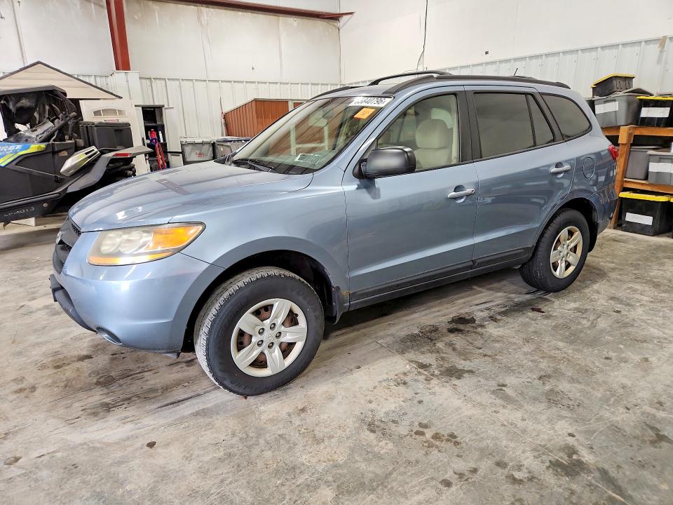 HYUNDAI SANTA FE 2009 with VIN 5NMSG73DX9H329300 - Photo from auction