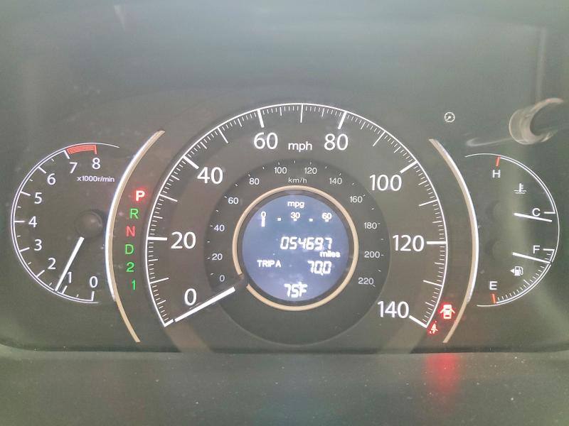 Photo 9 from auction – 2014 HONDA CR-V with VIN 5J6RM4H72EL053514